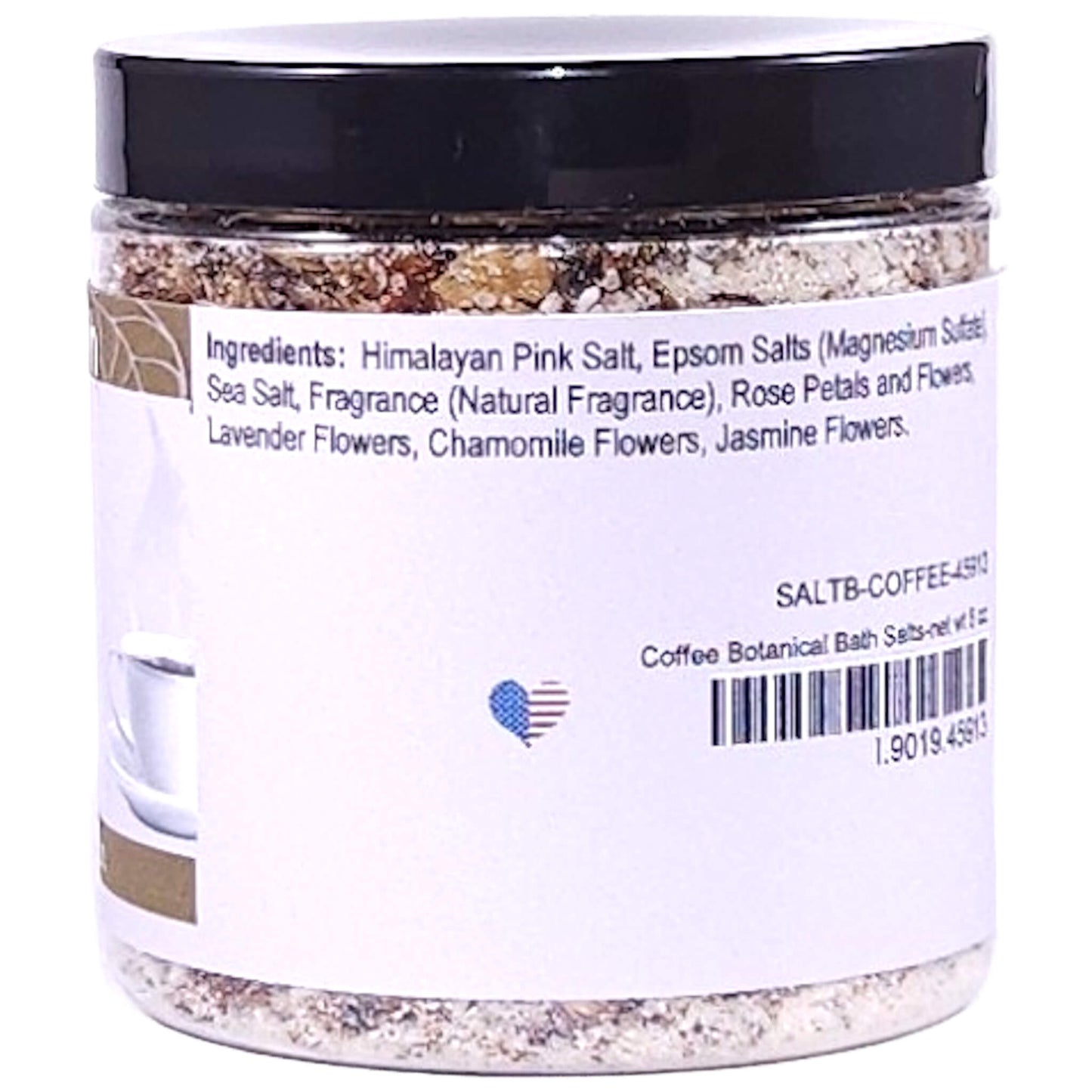 Coffee Botanical Bath Salts (8 ounce) - Natural Fragrance