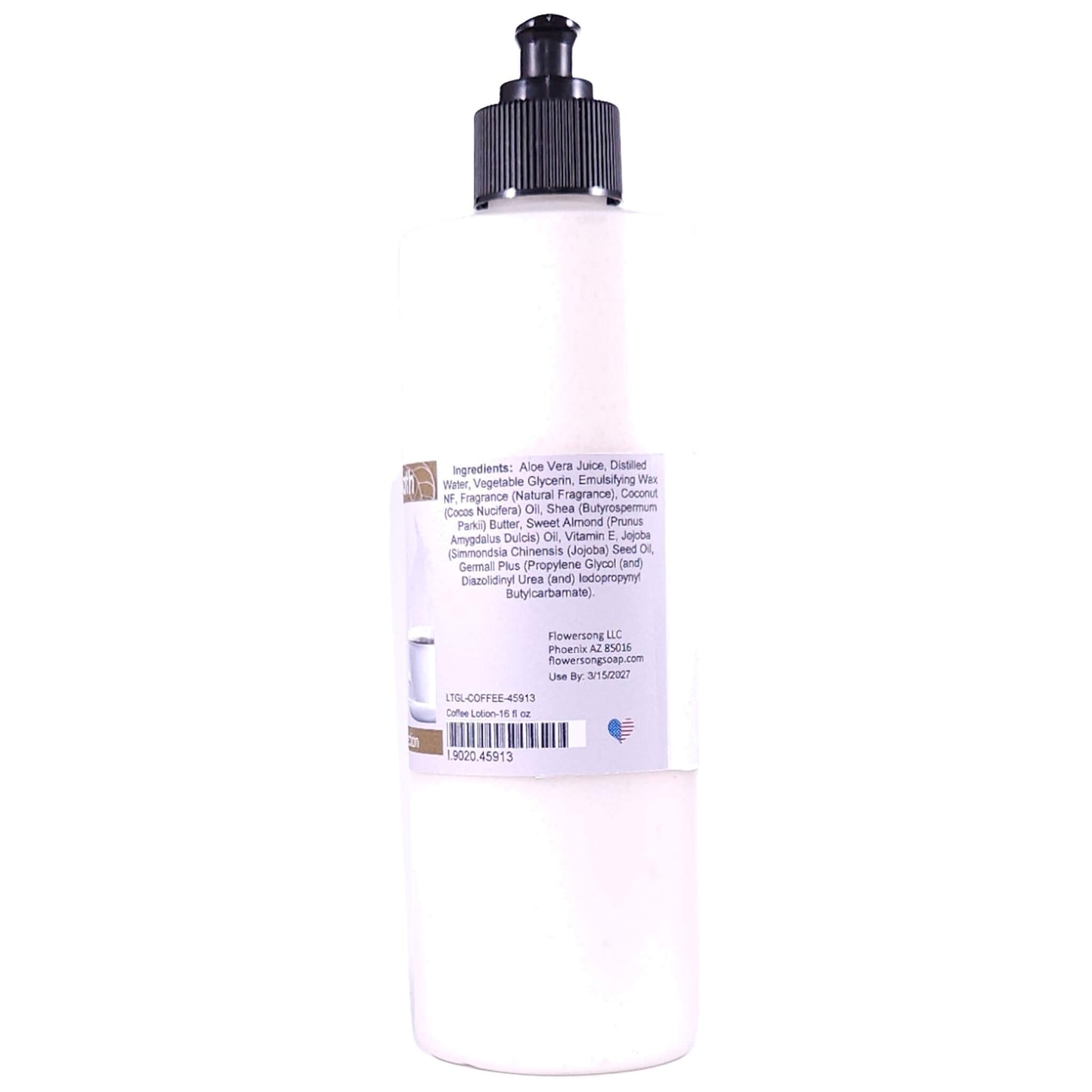 Coffee Lotion (16 ounce) - Natural Fragrance