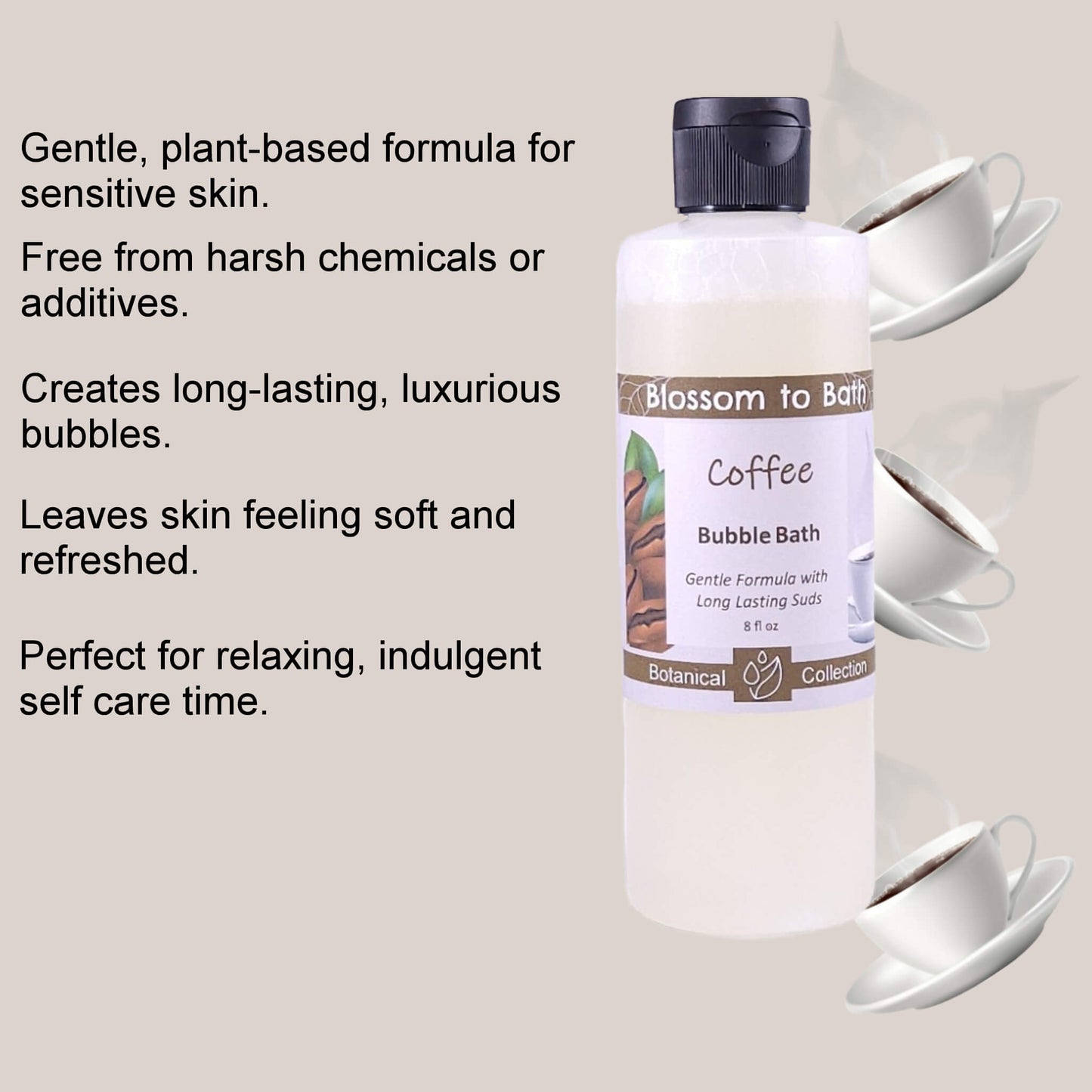 Coffee Bubble Bath (8 ounce) - Natural Fragrance