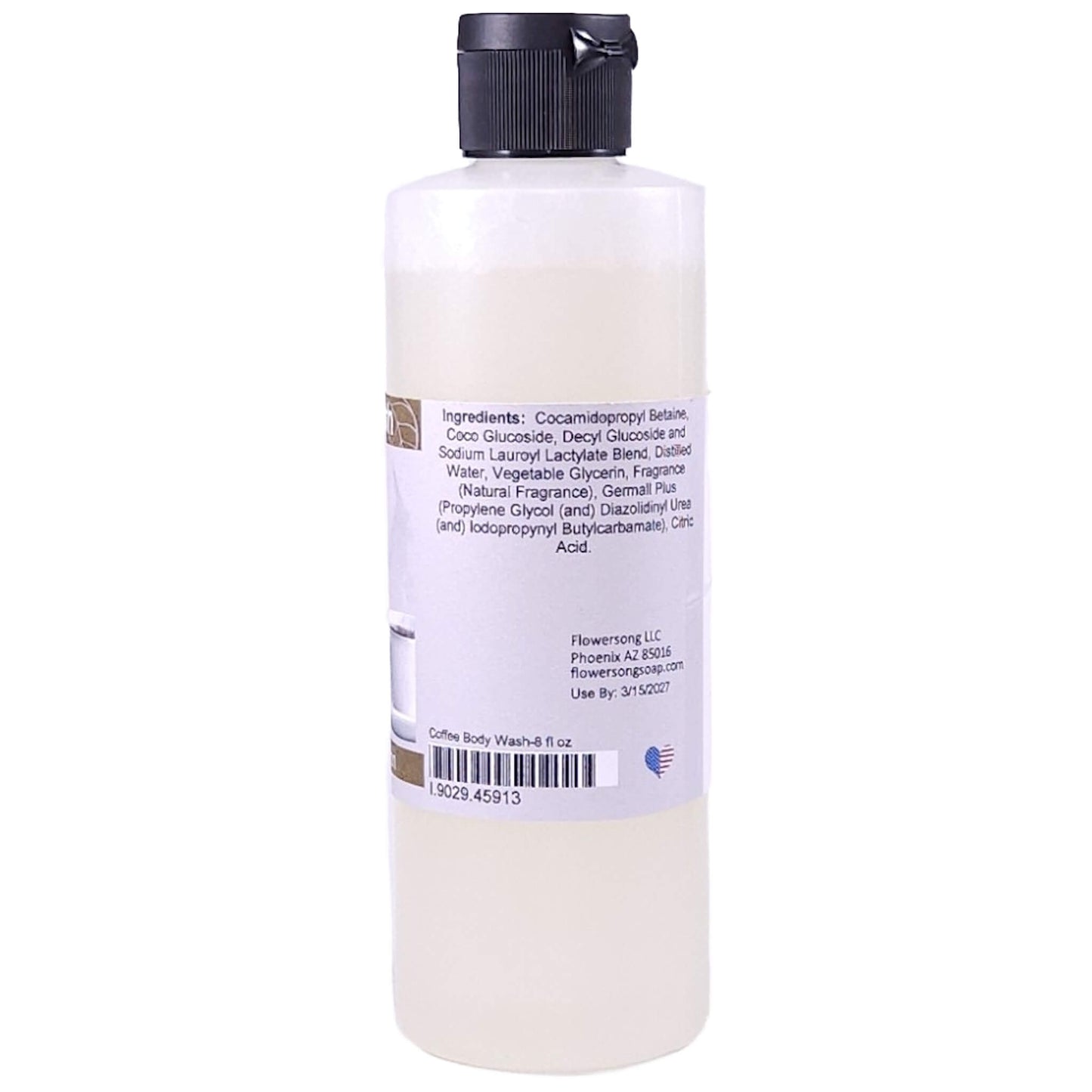 Coffee Body Wash (8 Ounce) - Natural Fragrance