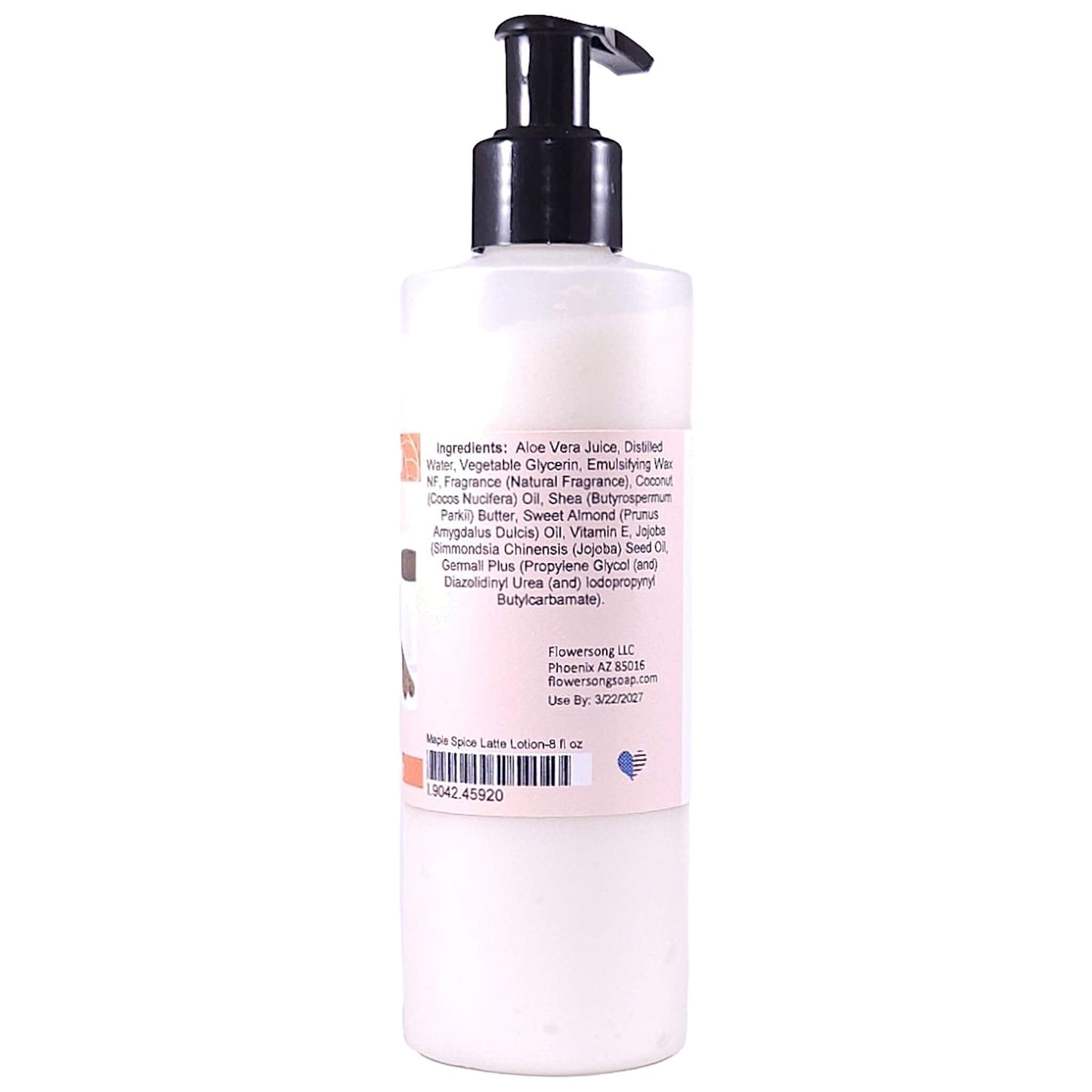 Maple Spice Latte Lotion (8 Ounce) - Natural Fragrance