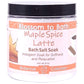Buy Blossom to Bath Maple Spice Latte Bath Salt Soak from Flowersong Soap Studio.   Pure Epsom Salts for a Versatile and Luxurious Sweet Spice and Coffee Scented Soaking Experience .  A creamy blend of maple spice and roasted coffee that smells like a cozy fall latte. Sweet, warm, and bakery-inspired — it’s the scent of autumn comfort in a cup.