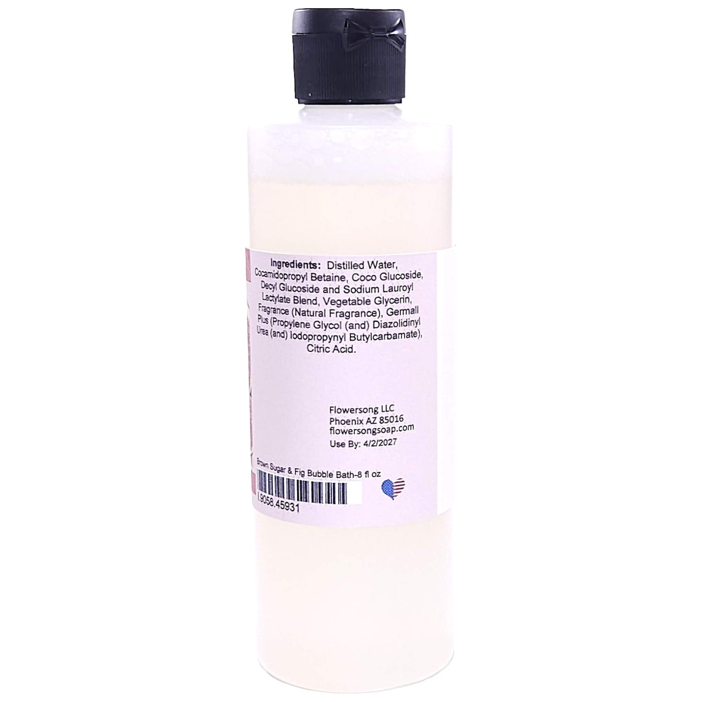 Brown Sugar & Fig Bubble Bath (8 ounce) - Natural Fragrance