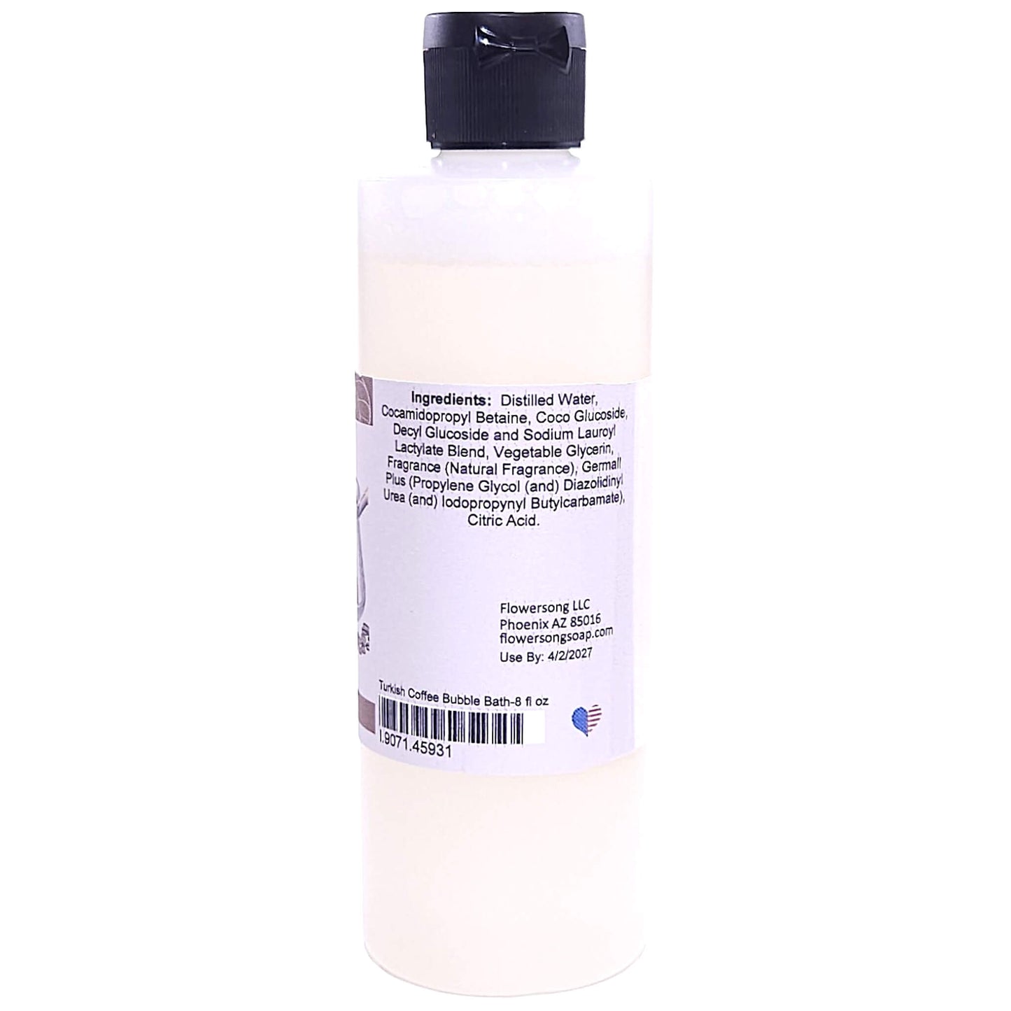Turkish Coffee Bubble Bath (8 ounce) - Natural Fragrance