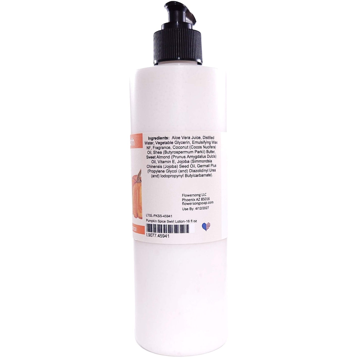 Pumpkin Spice Swirl Lotion (16 ounce) - Phthalate Free Fragrance