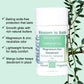 Eucalyptus Lemongrass Magnesium Zinc Deodorant (3 Pack) - Pure Essential Oil Fragrance