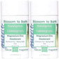 Buy Blossom to Bath Eucalyptus Lemongrass Magnesium Zinc Deodorant from Flowersong Soap Studio.   Natural Deodorant Protection with a Long Lasting Herbal Lemon Scent Made from Pure Botanicals and Butters .  Fresh, sweet herbally clean scent of lemongrass and bracing Eucalyptus.