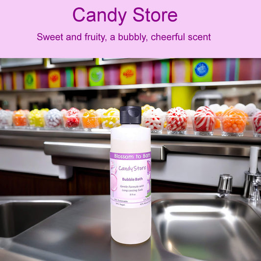 Candy Store Bubble Bath (8 ounce) - Phthalate Free Fragrance