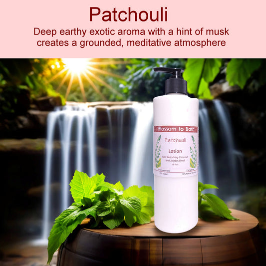 Patchouli Lotion (16 ounce) - Pure Essential Oil Fragrance