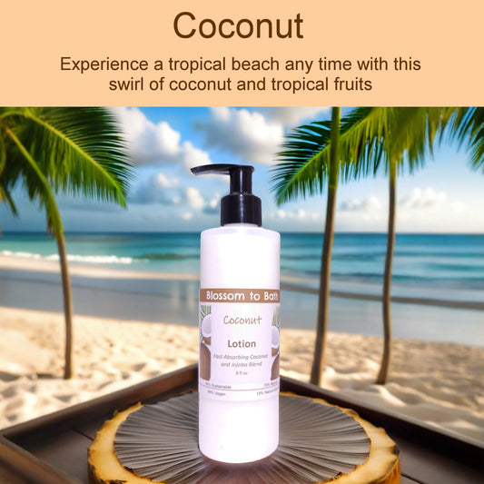 Coconut Lotion (8 Ounce) - Phthalate Free Fragrance