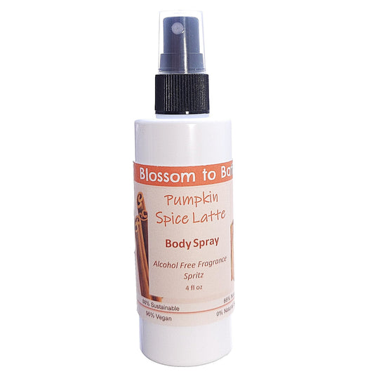 Pumpkin Spice Latte Body Spray (4 Ounce) - Phthalate Free Fragrance