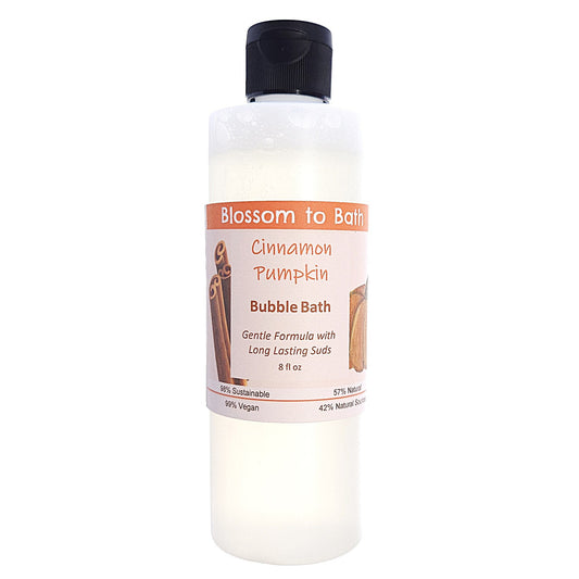 Cinnamon Pumpkin Bubble Bath (8 ounce) - Phthalate Free Fragrance