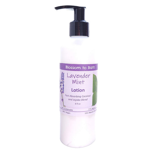 Lavender Mint Lotion (8 Ounce) - Pure Essential Oil Fragrance