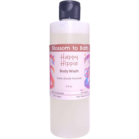 Happy Hippie Body Wash  (8 Ounce) - Pure Essential Oil Fragrance