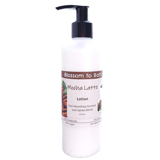 Mocha Latte Lotion (8 Ounce) - Phthalate Free Fragrance