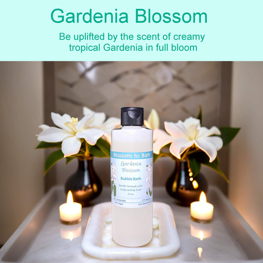 Gardenia Blossom Bubble Bath (8 ounce) - Phthalate Free Fragrance