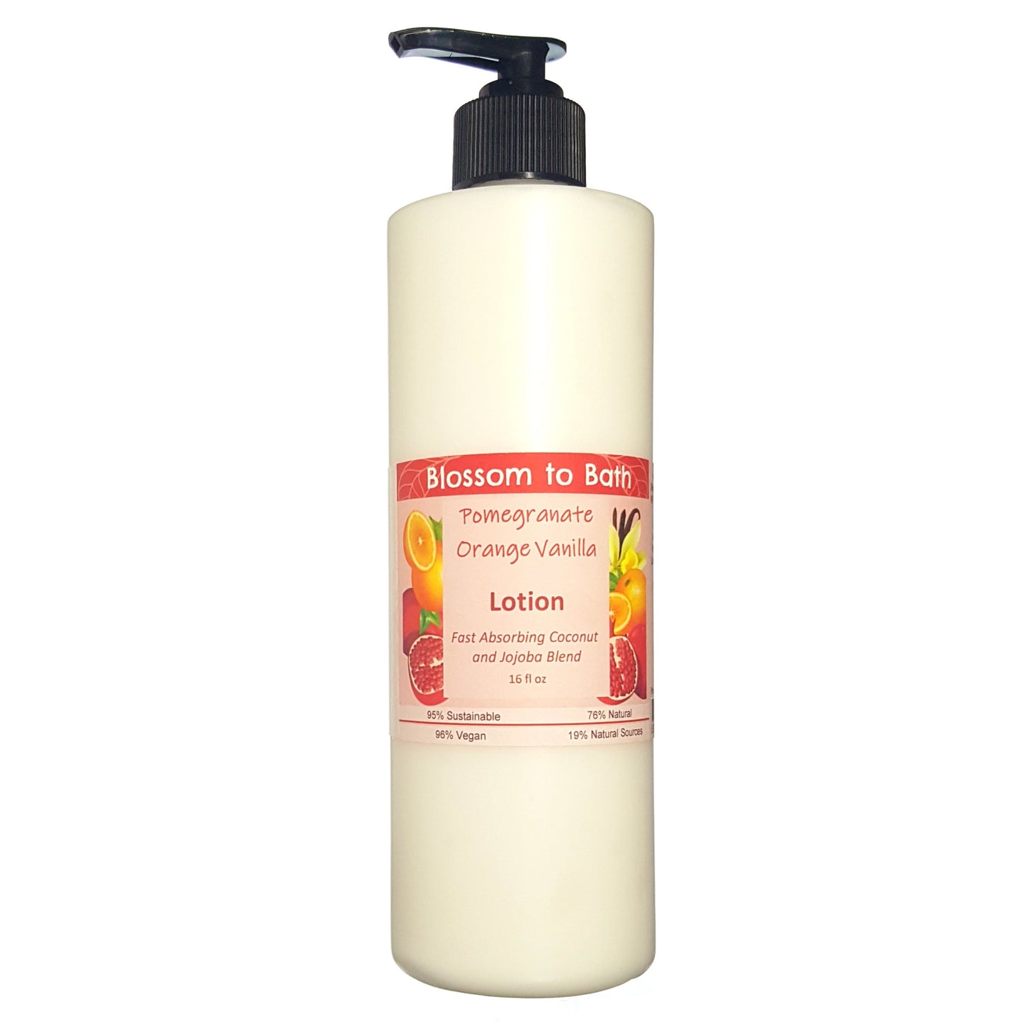 Pomegranate Orange Vanilla Lotion (16 ounce) - Natural Fragrance