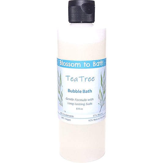 Tea Tree Bubble Bath (8 ounce) - Pure Essential Oil Fragrance