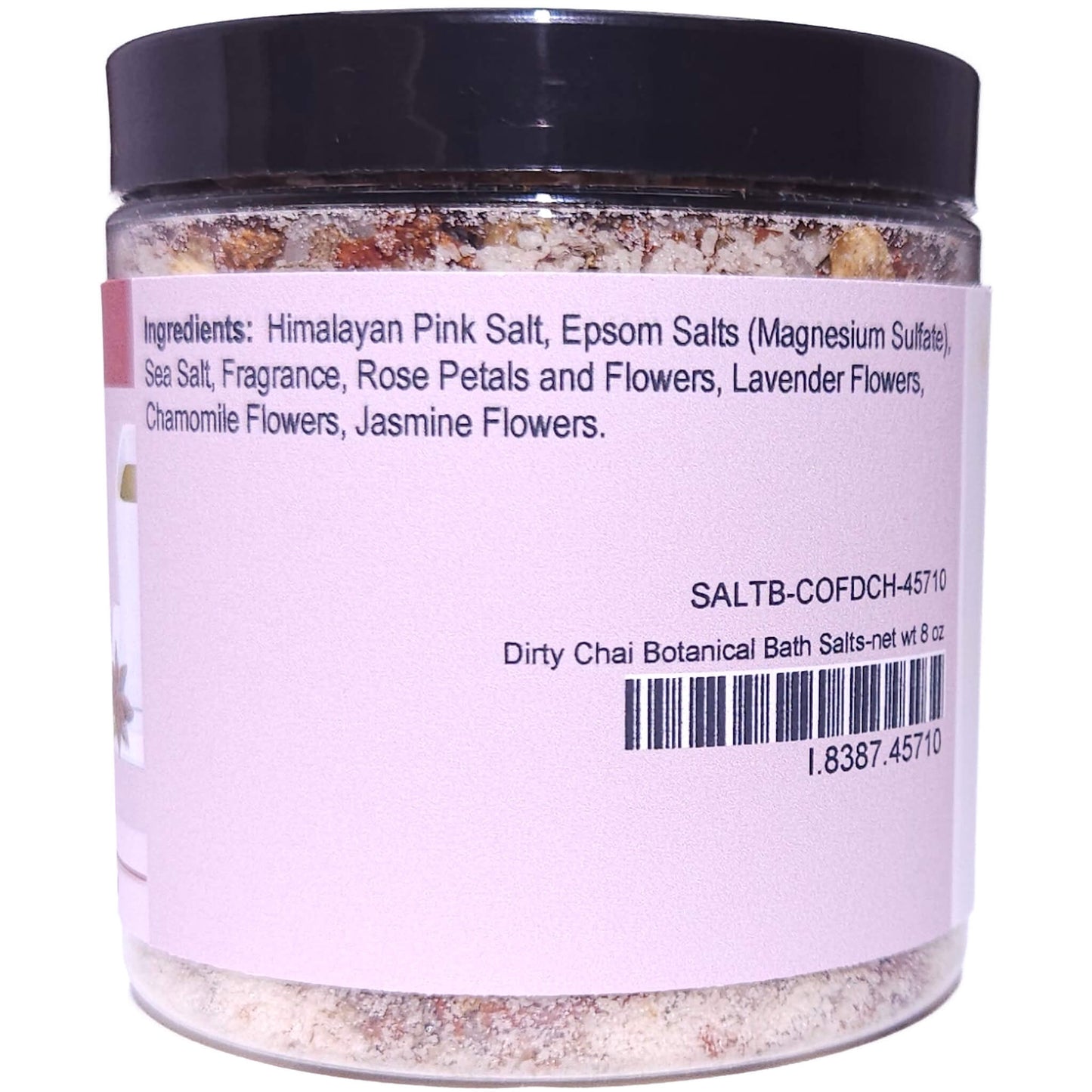 Dirty Chai Botanical Bath Salts (8 ounce) - Phthalate Free Fragrance