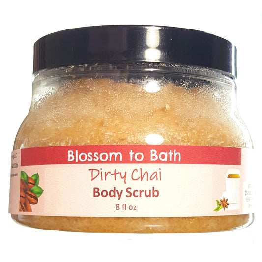 Dirty Chai Body Scrub (8 Ounce) - Phthalate Free Fragrance