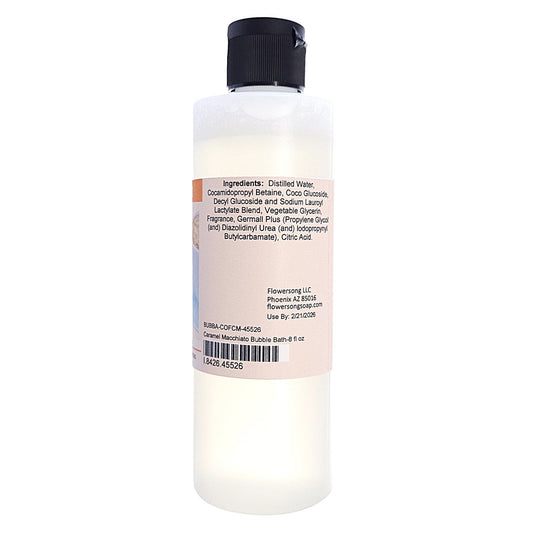 Caramel Macchiato Bubble Bath (8 ounce) - Phthalate Free Fragrance