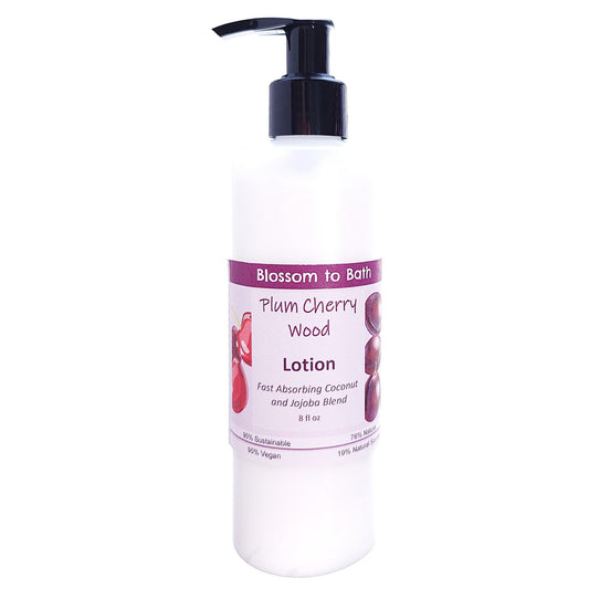 Plum Cherry Wood Lotion (8 Ounce) - Phthalate Free Fragrance