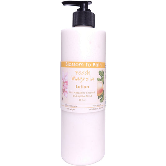 Peach Magnolia Lotion (16 ounce) - Phthalate Free Fragrance