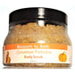 Buy Blossom to Bath Cinnamon Pumpkin Body Scrub from Flowersong Soap Studio.  Large crystal turbinado sugar plus  rich oils conveniently exfoliate and moisturize in one step  An engaging, cheerful scent filled with sweet vanilla and warm spice.