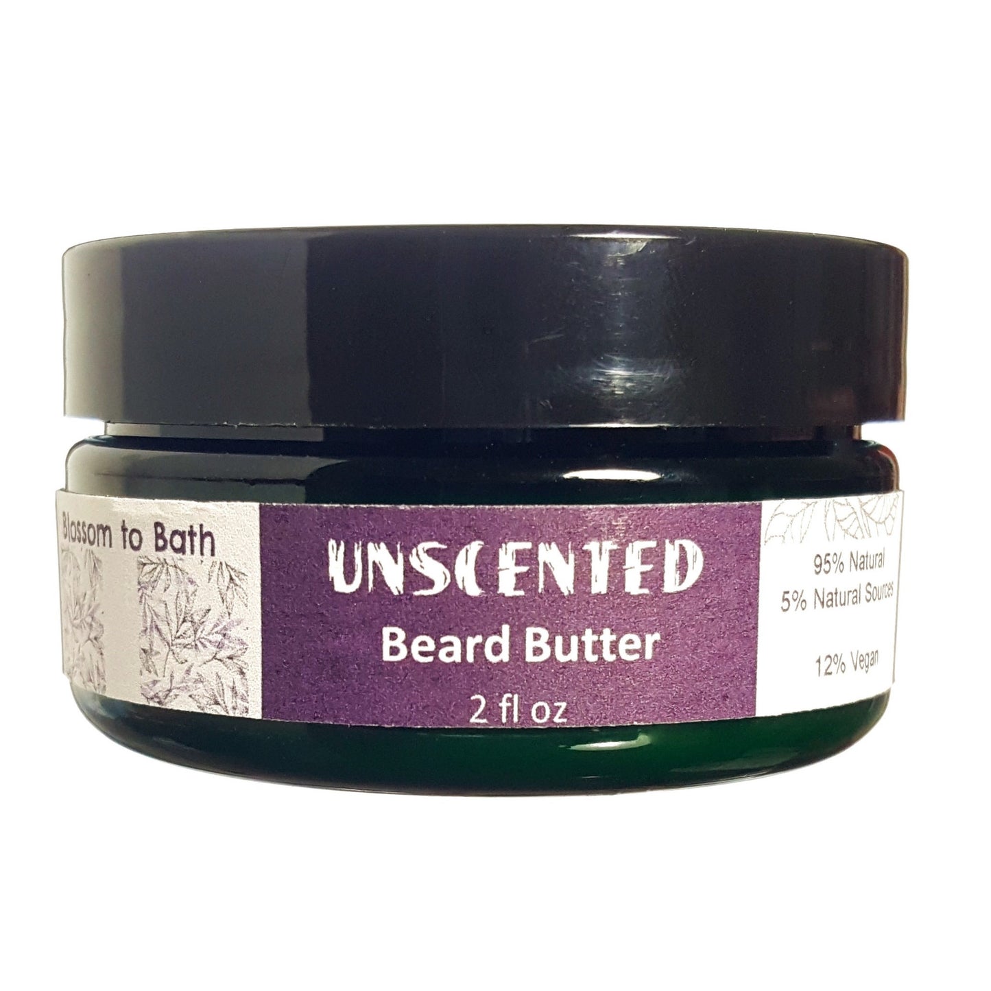 Buy Blossom to Bath Unscented Beard Butter from Flowersong Soap Studio.  For control and softening, a conditioning blend of Organic butters and oils tested on real beards  Fragrance Free.