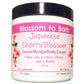 Buy Blossom to Bath Japanese Cherry Blossom Cocoa Mango Body Cream from Flowersong Soap Studio.  Rich organic butters  soften and moisturize even the roughest skin all day  A sophisticated and rich cherry blossom fragrance that is oriental and sensual.