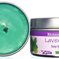 Buy Blossom to Bath Lavender Mint Soy Wax Candle from Flowersong Soap Studio.  Fill the air with a charming fragrance that lasts for hours  A cheerfully relaxing combination of lavender and peppermint.