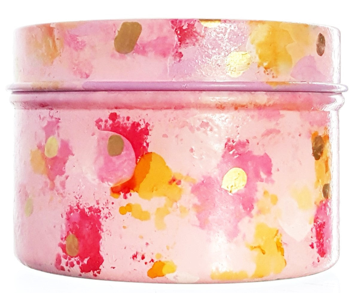 Buy Blossom to Bath Japanese Cherry Blossom Handpainted Soy Wax Candle from Flowersong Soap Studio.  Enjoy one of a kind décor and fill the air with a charming fragrance that lasts for hours  A sophisticated and rich cherry blossom fragrance that is oriental and sensual.